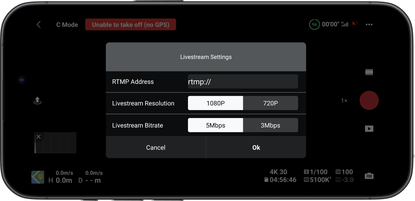 Streaming Settings